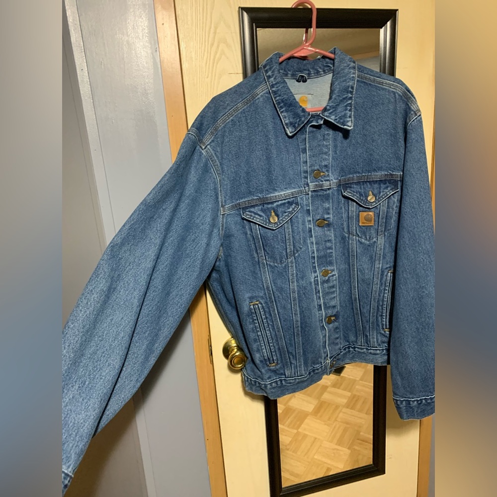 Carhartt J12 Unlined Blue Jean Jacket
